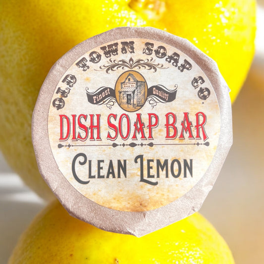 Dish Soap Bar-Lemon Clean