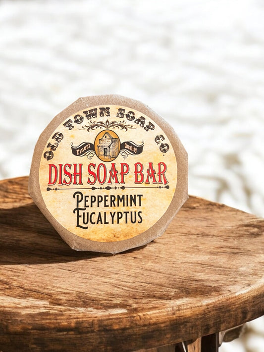 Dish Soap Bar-Peppermint Eucalyptus